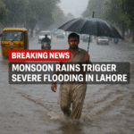 Breaking News: Monsoon Rains Trigger Severe Flooding in Lahore
